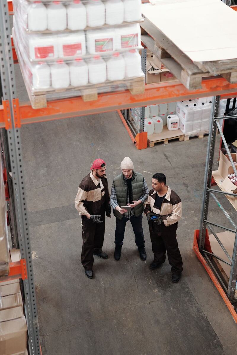Vast team met een eigen coördinator op locatie